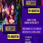 Primeira Up pós quarentena /Mega Open bar