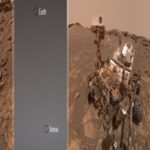 Rover curiosity enviou foto da terra e de vênus como nunca foram vistos antes