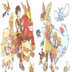 Artista mostra personagens de avatar como mestres pokémon