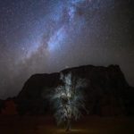 Via Láctea acima do Deserto do Saara﻿ – Tour Online