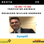 Tráfico de animais – Evento Online