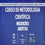 Curso de Metodologia Científica – Evento Online
