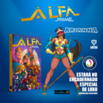 Elyan Lopes apresenta ‘Arianna’, super-heroína inspirada na cantora Anitta.